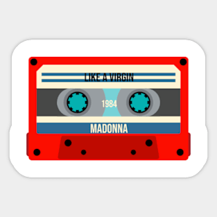 Madonna Classic Cassette Sticker